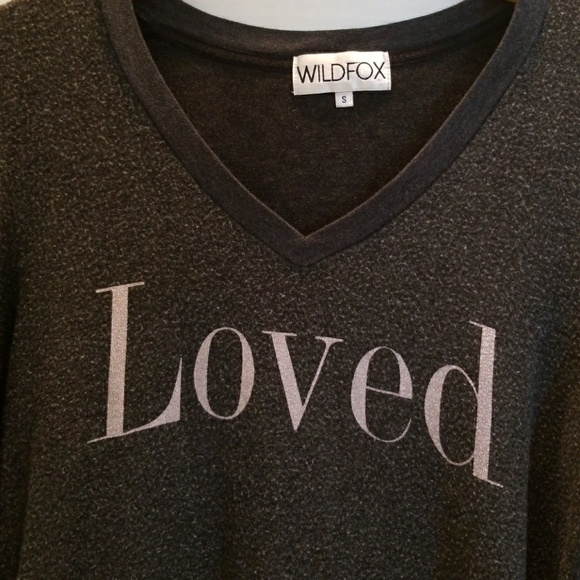 WILDFOX SOLD sweatshirt top Small - Picture 3 of 8